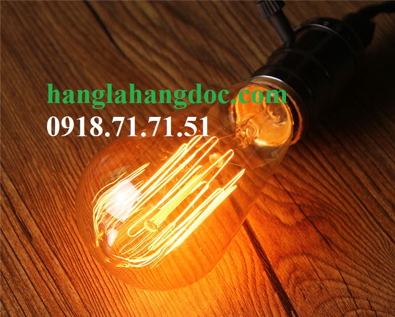 Bóng đèn Filament ST64 sợi đốt 40W đui chuẩn E27 220V