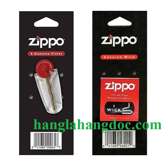 Combo tim (bấc) + đá lửa zippo chính hãng