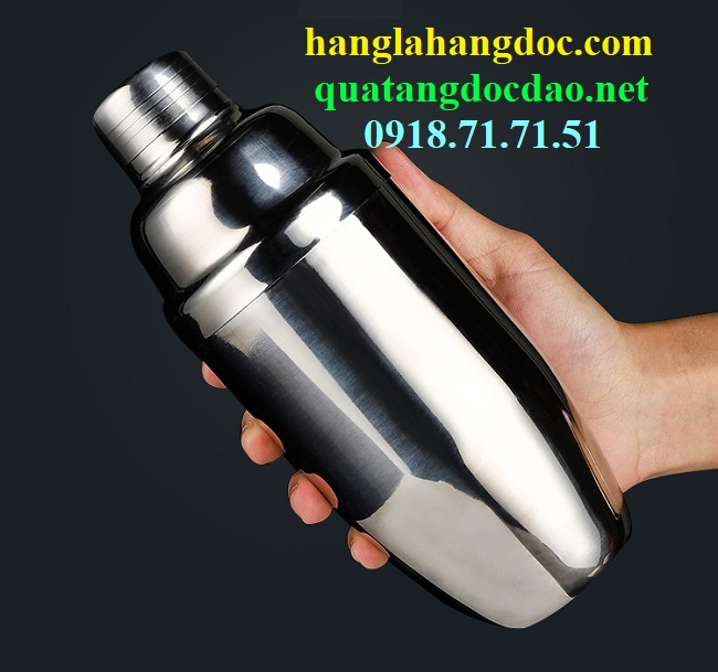 Bình shaker 550ml (cỡ đại) chuyên pha chế rượt, cocktail