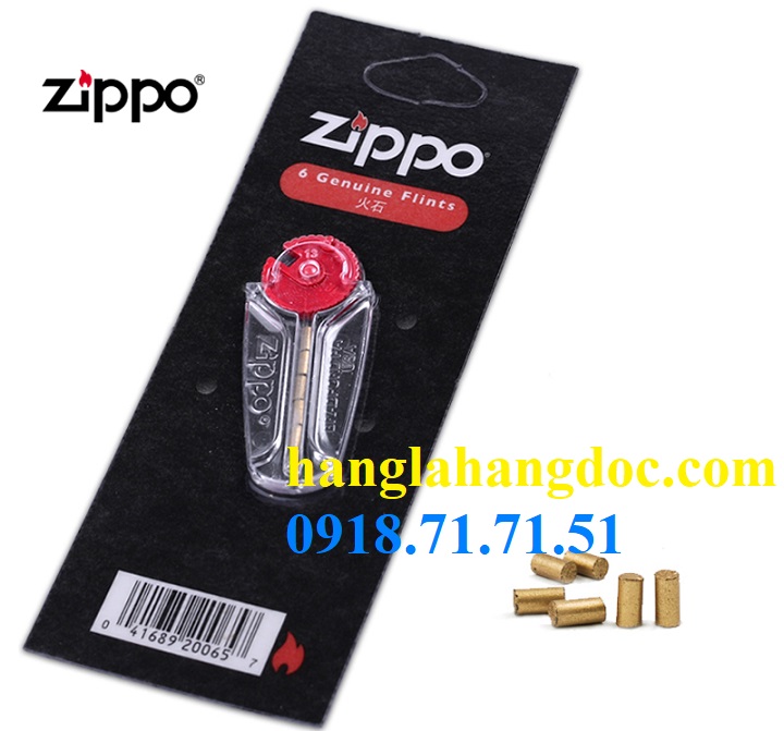 Đá lửa zippo (Flint) chính hãng, 6 viên/gói