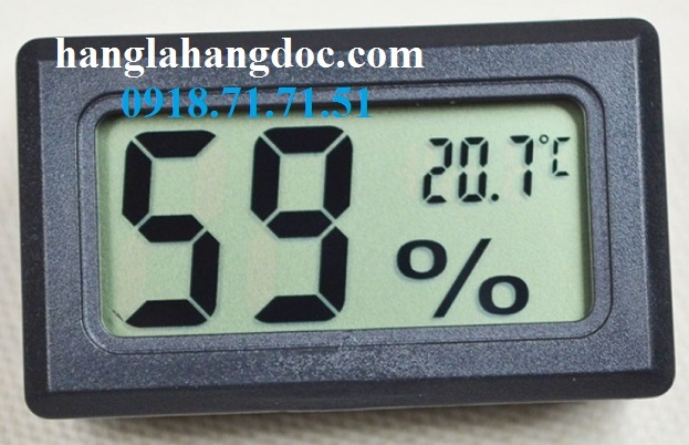 Đồng hồ đo nhiệt độ & ẩm độ 2 in 1 tiện dụng