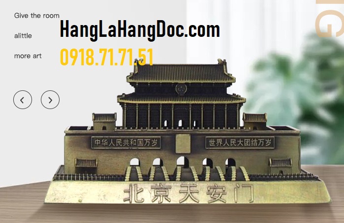 Mô hình kim loại quảng trường Thiên An Môn