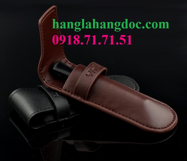 Túi da bò cao cấp Yiyo đựng tẩu hút thuốc lá điếu cao cấp