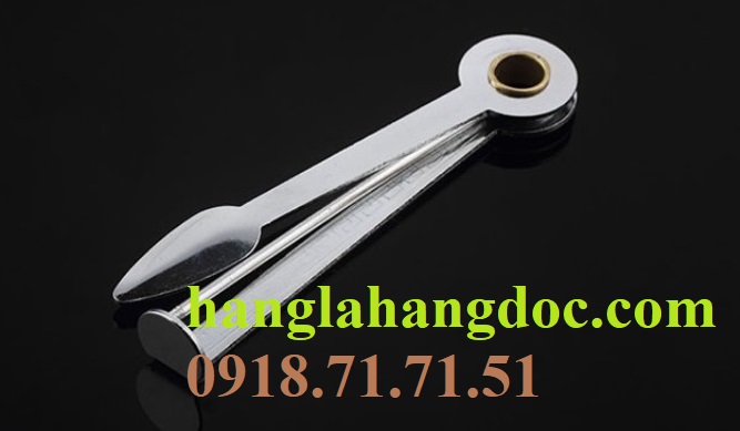 Dụng cụ inox vệ sinh tẩu thuốc lá 3 in 1 dài 8,3cm