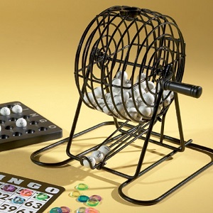 Bộ lồng sắt quay số Bingo Lotto siêu vui nhộn