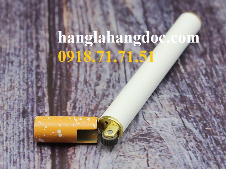 Hộp quẹt gas đá hình điếu thuốc lá nhỏ gọn