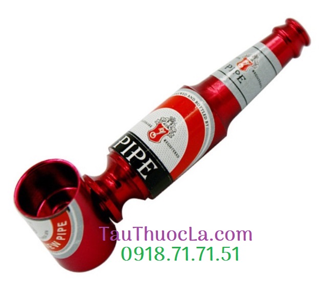 Tẩu kim loại hình chai bia KL-19 cao 83mm