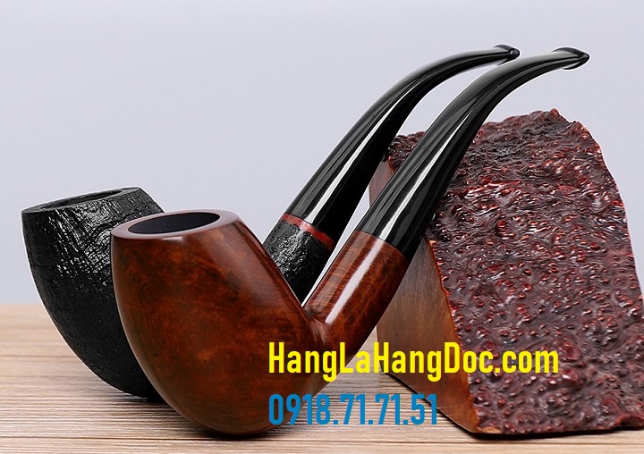 Tẩu pipe gỗ briar cao cấp MX-614 cỡ đại kiểu Egg danh tiếng