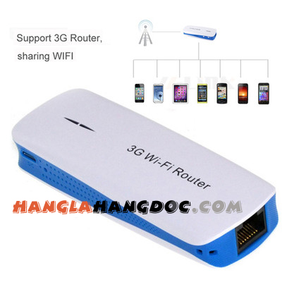 Bộ mini 3G - Wifi Router HAME MPR A1, đa năng 5 in 1, 150Mbps