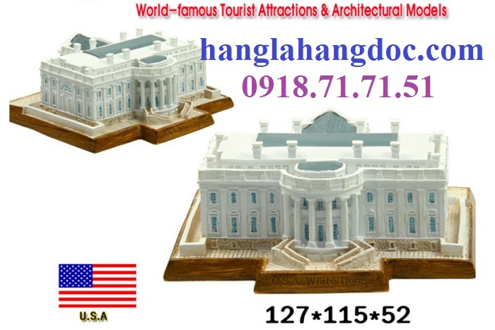 Nhà trắng thu nhỏ 3D độc đáo (White House, USA)