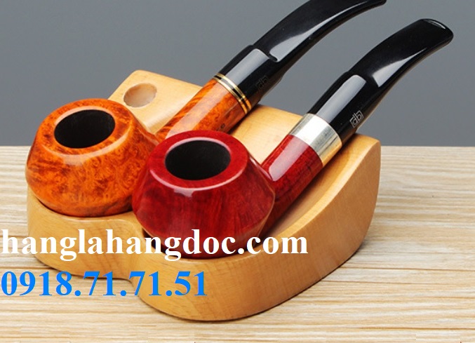 Giá gỗ đôi Muxiang để tẩu thuốc dunhill cao cấp