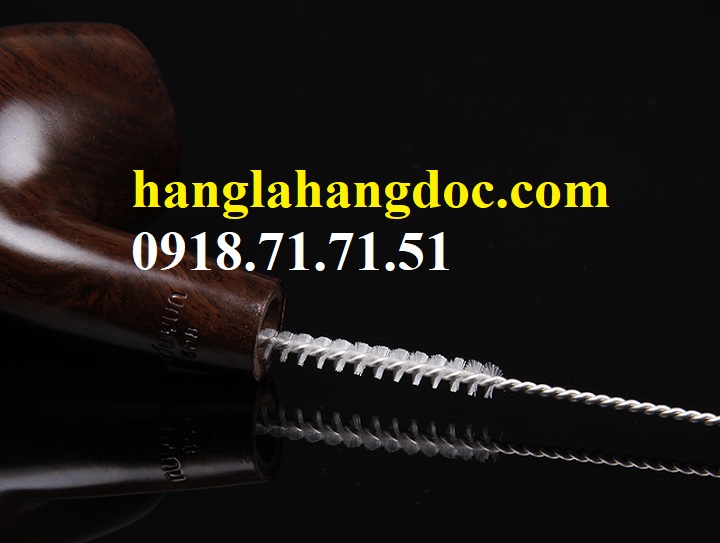 Que chổi mềm vệ sinh lòng ồng tẩu dunhill hút thuốc lá sợi