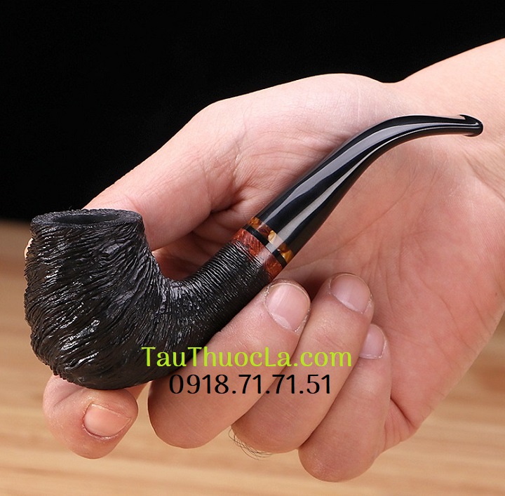 Tẩu hút thuốc lá sợi gỗ thạch nam TN-999 (cỡ đại) cao cấp