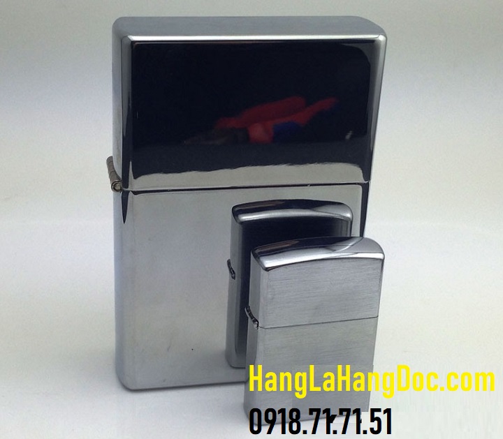 Hột quẹt Zippo cỡ lớn khổng lồ (11.5x7.5x2.5cm)