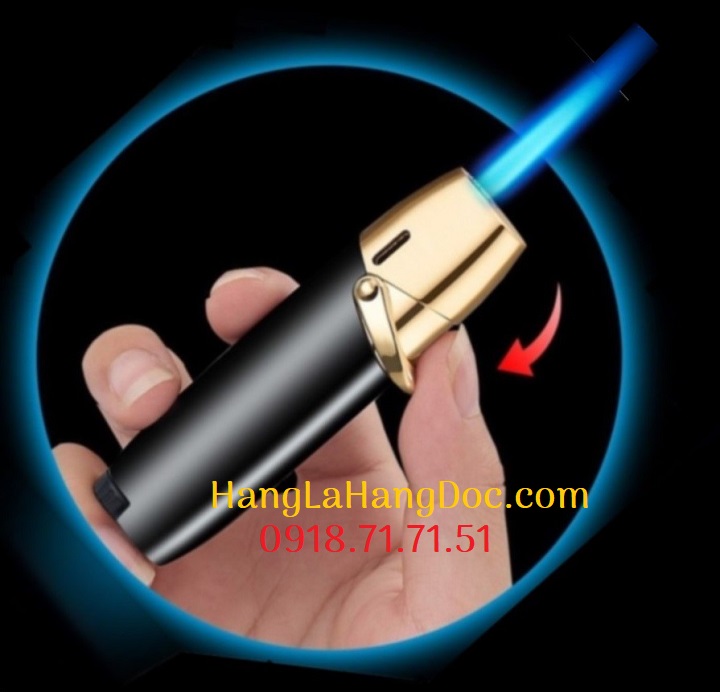 Hộp quẹt khò jet AW-779 đánh lửa giữ tay an toàn