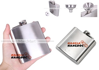 Bình rượu inox Hip Flask 10 ounces (296ml)