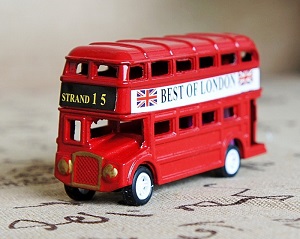 Xe bus 2 tầng biểu tượng độc đáo của London (5x3x9cm)