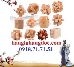 Đồ chơi thử thách tháo lắp Wood Puzzle