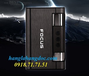 Hộp thuốc lá kiêm bật lửa đa năng (8 điếu) Focus YH007, nhỏ gọn