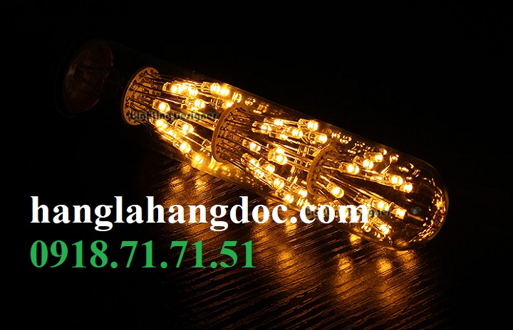 Bóng đèn điện trang trí cổ điển Filament T10 3W led hình pháo hoa