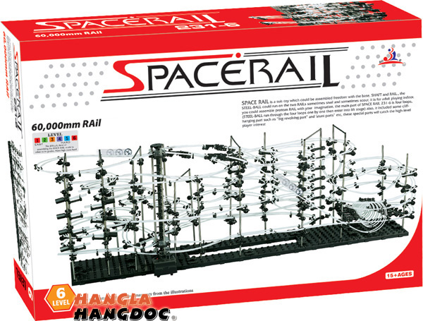 Space Rail all level, vòng đua vũ trụ giá rẻ, bộ lắp ráp robot 7 in 1, 6 in 1 độc đáo - 13