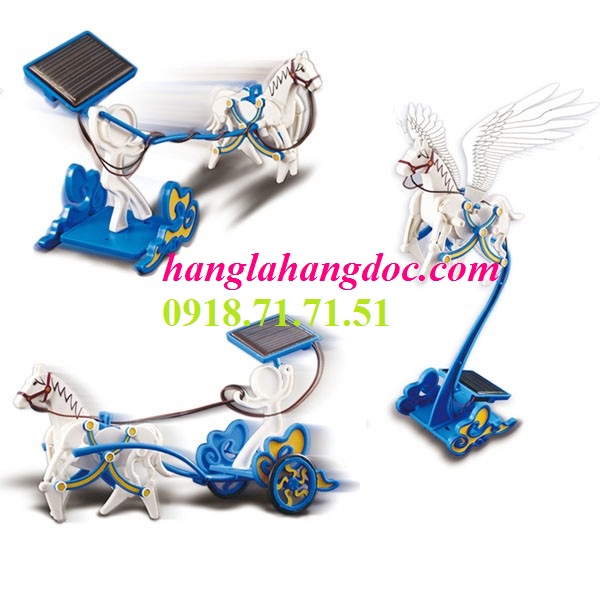 Bộ lắp ráp năng lượng mặt trời 4 in 1 Dinosaur, 3 in 1 Pegasus, 7 in 1 Space. ..