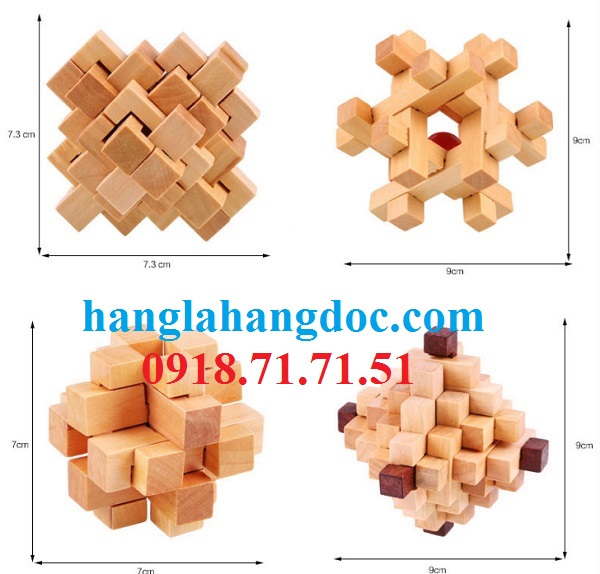 Hanayama cast puzzle Nhật Bản, giải mã gỗ, mật mã sắt dạng thanh... - 6