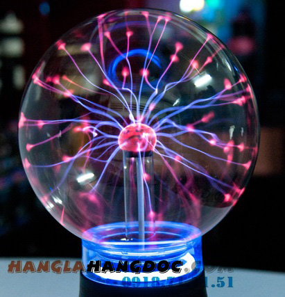 Plasma ball giá rẻ, quả cầu ma thuật cảm biến âm thanh, đèn plasma trái tim lớn