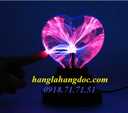 Plasma ball giá rẻ, quả cầu ma thuật cảm biến âm thanh, đèn plasma trái tim lớn - 41