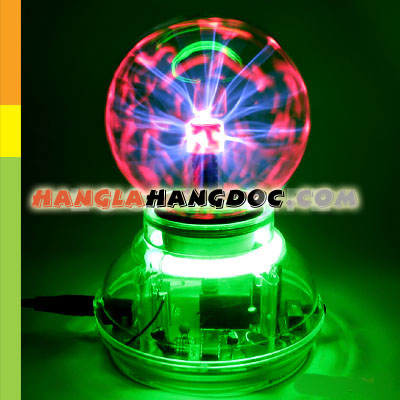 Plasma ball giá rẻ, quả cầu ma thuật cảm biến âm thanh, đèn plasma trái tim lớn