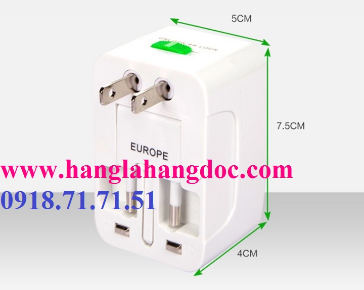 O cam da nang du lich co cong usb travel adapter gia re - 13