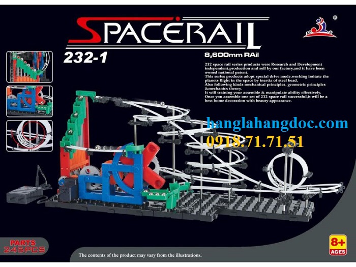 Vòng đua vũ trụ thế hệ 2 (2nd generation Spacerail) 3 cấp độ giá rẻ - 8