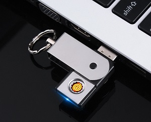 Bật lửa dùng điện trưc tiếp hình USB siêu nhỏ gọn