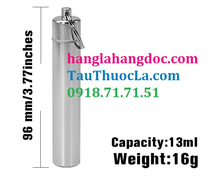 Ống inox 304 đựng thuốc lá sợi kín hơi mang đi thuận tiện