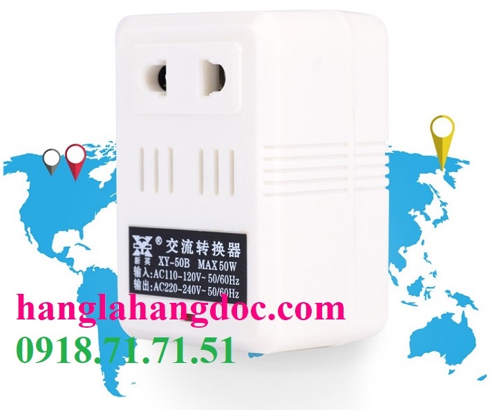 Ổ cắm chuyển đổi nguồn điện 110V thành 220V, công suất 30W