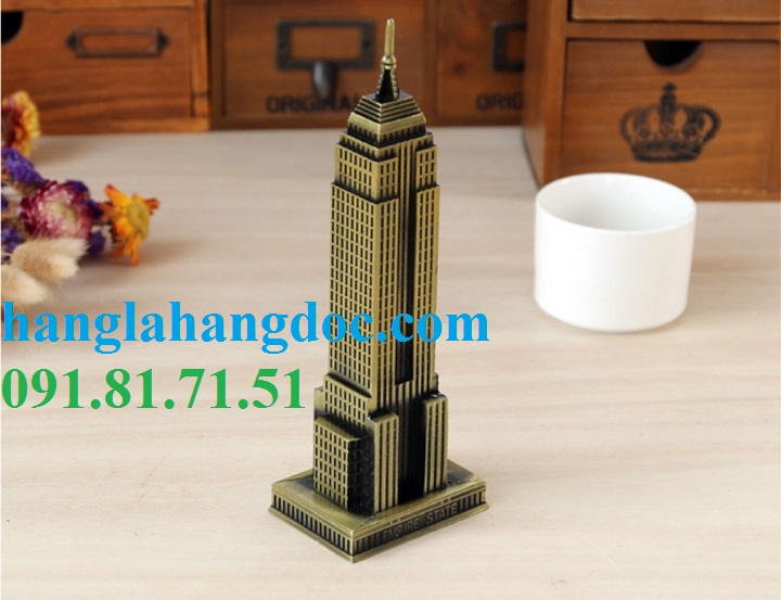 Mô hình kim loại tòa nhà Empire State, New York - Mỹ