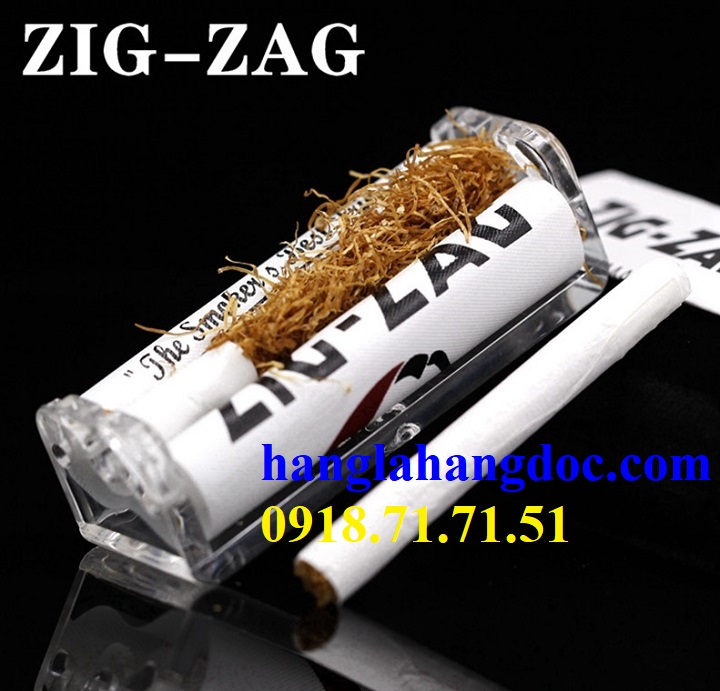 Hộp thuốc lá nhựa cuốn tay Zig Zag 70mm 