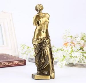Tượng nữ thần Venus vật trang trí để bàn sang trọng và tinh tế