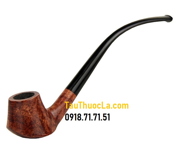 Tẩu pipe cán dài gỗ briar TN-8527 phiên bản Cobra