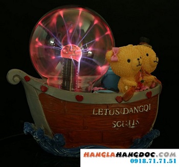 Plasma ball phiên bản thuyền Titanic gấu đôi