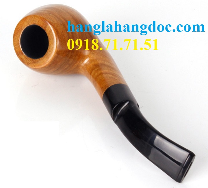 Tẩu thuốc Sherlock Holmes gỗ đàn hương DH-780 Apple Bent