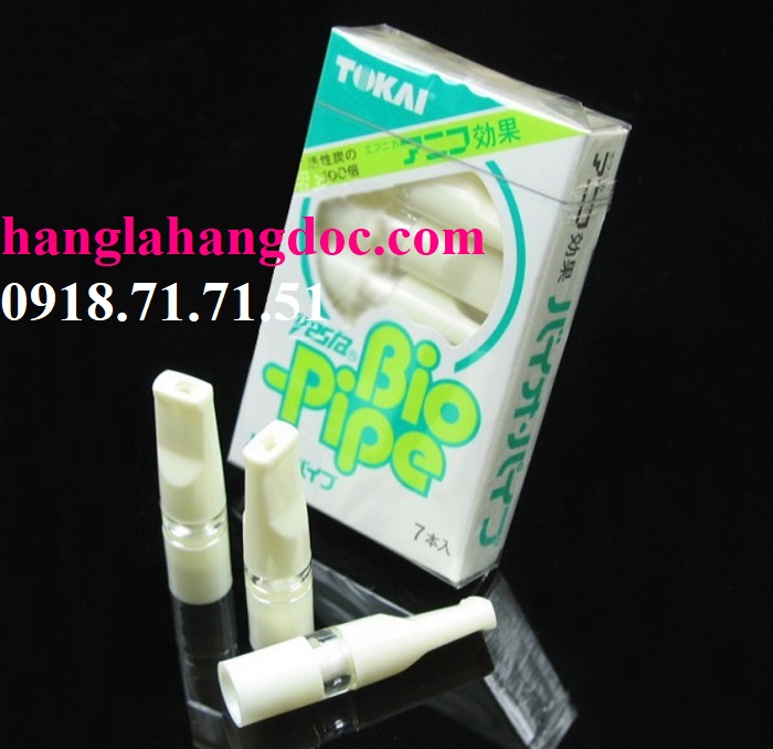 Tẩu thuốc lá BioPipe (Nhật) dùng 1 lần, không vệ sinh