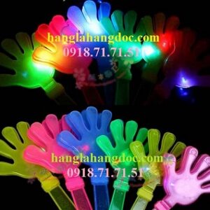 Bàn tay cổ vũ đèn led phát sáng cực độc đáo