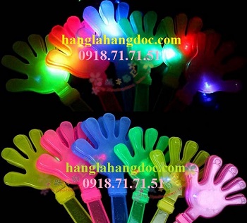 Bàn tay cổ vũ đèn led phát sáng cực độc đáo