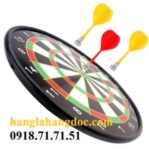 Bảng phi tiêu nam châm bằng sắt 17 inch siêu hít cao cấp