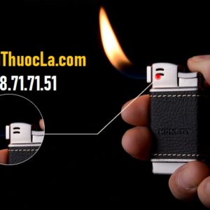 Bật lửa Honest bcz-084 bọc da châm tẩu chuyên dụng