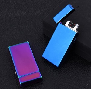 Bật lửa điện phóng 02 tia plasma màu trơn JL-01 cao cấp
