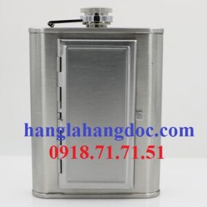 Bình inox 6oz đựng rượu và thuốc lá 2 in 1 siêu tiện dụng (180ml)