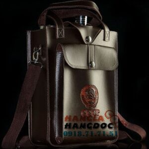 Bình inox CCCP cao cấp 128oz vuông (3.8L), túi da VIP