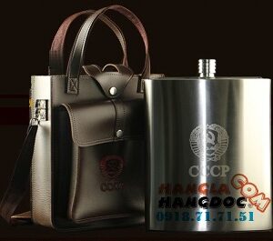 Bình rượu túi xách CCCP 128oz vuông, 3.8 lít